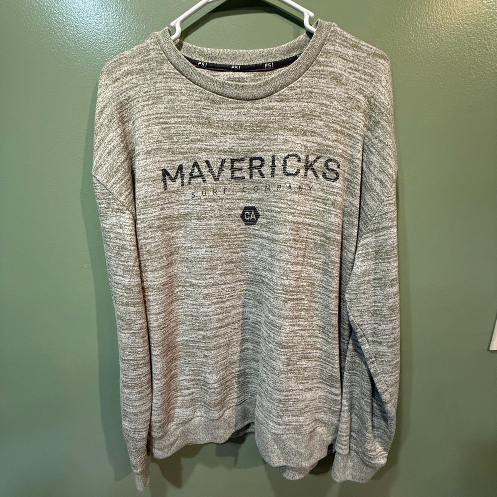 Gray Crewneck Sweater for Men